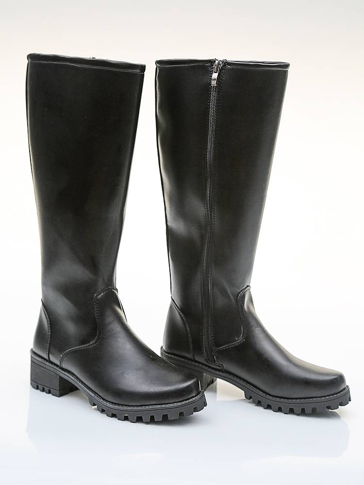 New men's and women's long boots, high boots, large middle school students, flag -raising fighters, fighters, boots, boots, knights, Knights performance boots