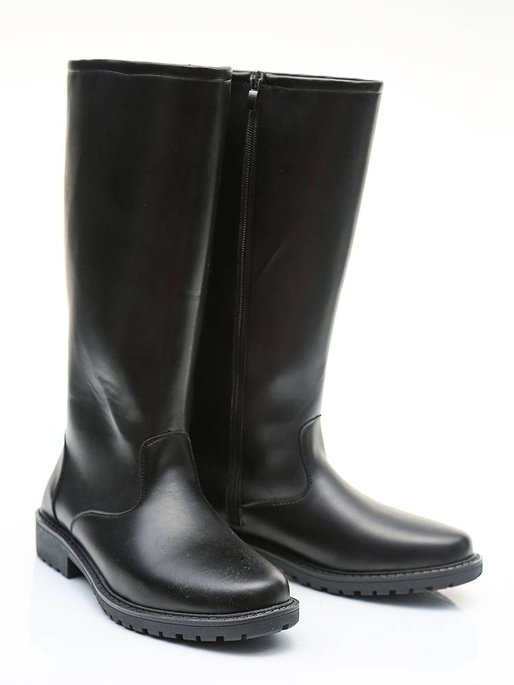 New men's and women's long boots, high boots, large middle school students, flag -raising fighters, fighters, boots, boots, knights, Knights performance boots