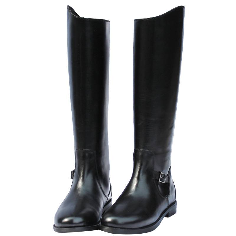 New product boots men's long boots leather boots high boots, knight boots, horse art boots, British boots, high -top boots Martin boots