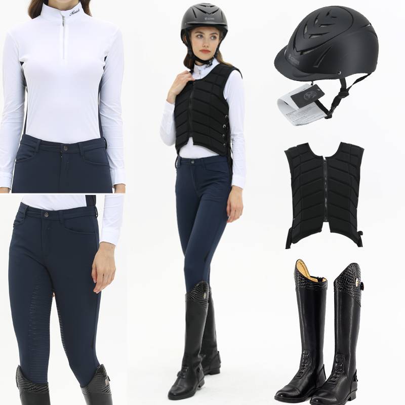 A horse-riding cycling troupe troupe troupe troupe