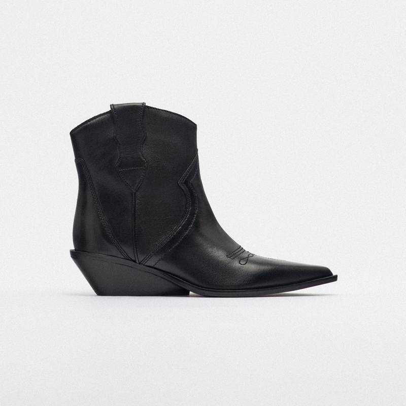 With one tour 2023 autumn and winter new versatile Western denim boots children British style Martin boots thick heel leather boots