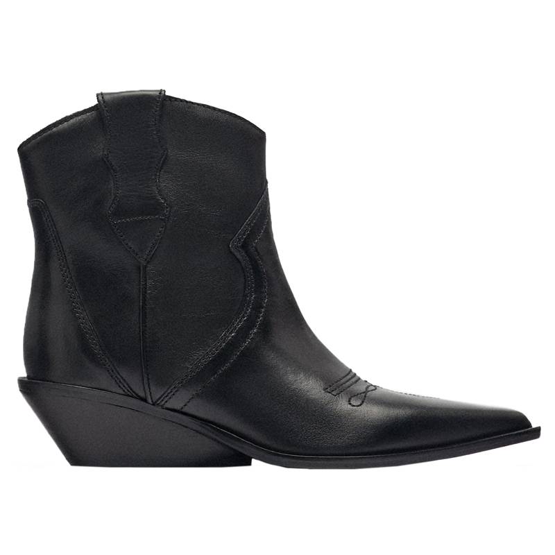 With one tour 2023 autumn and winter new versatile Western denim boots children British style Martin boots thick heel leather boots