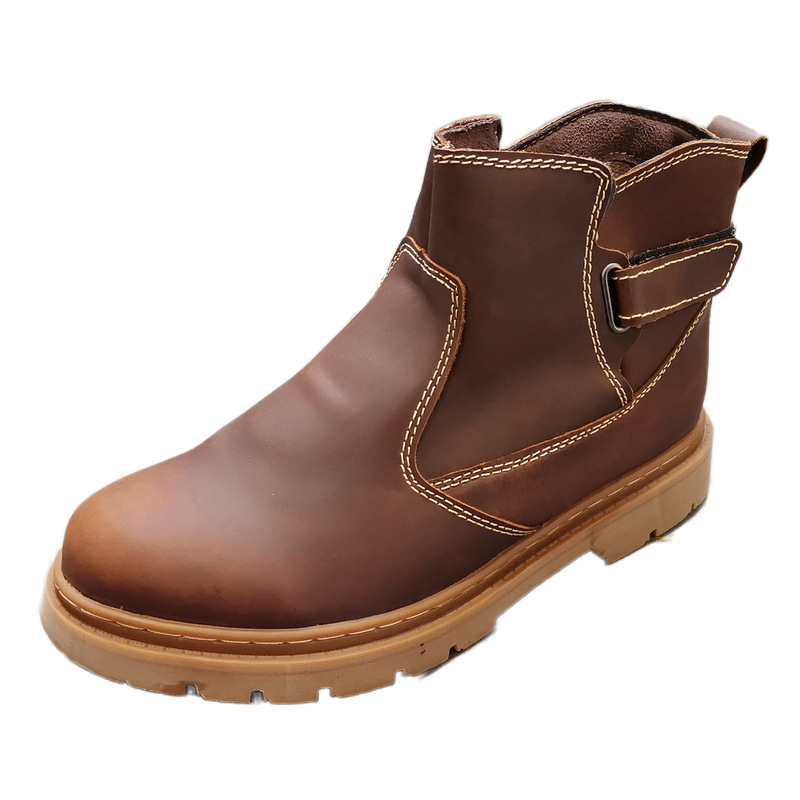 Special offer head layer cowhide boot boot boots leather knight boots men's tide breathable Martin boots female retro Mongolian horse boots