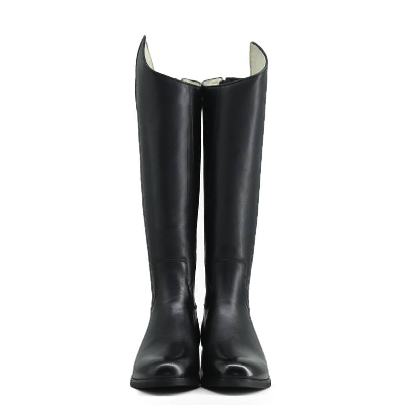 Professional equestrian equipment female riding boots men's boots contest training equipment with leather boots