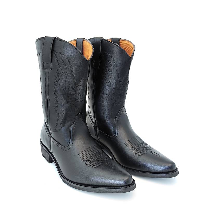 Martin Bootsman's 2024, a new air-tight, long-bot-legged knight's boots embroidered west cowboy boots