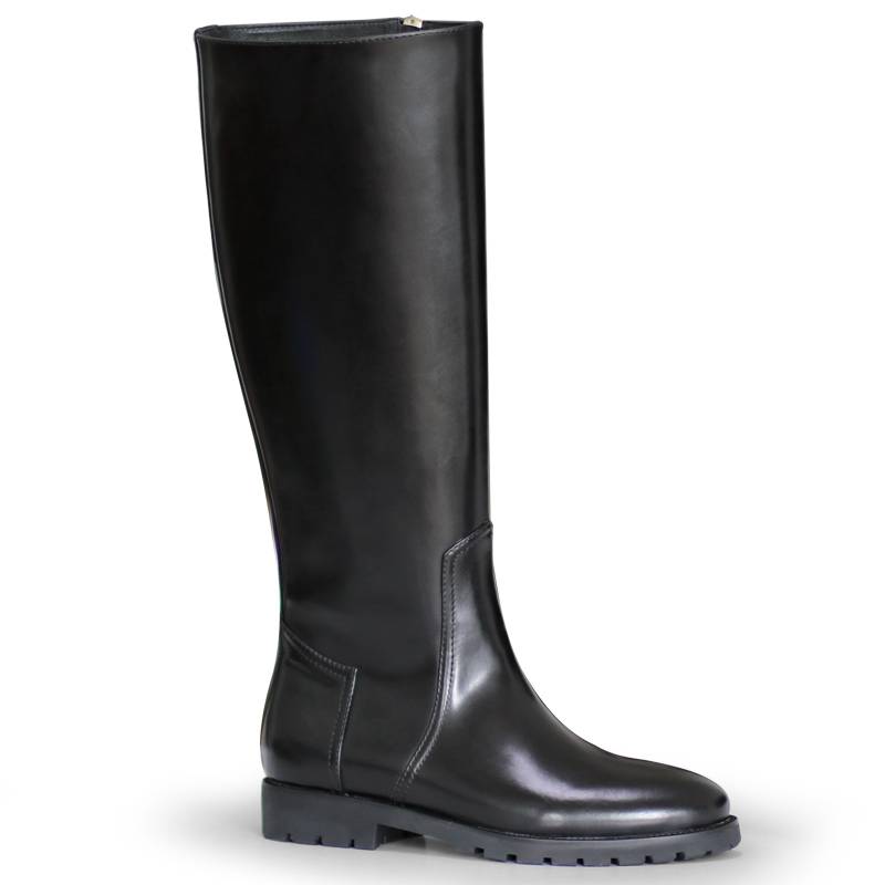 Men's boots high cylinder ride boots leather cowhide long boots cotton boots brown men's boots brown equestrian leather boots