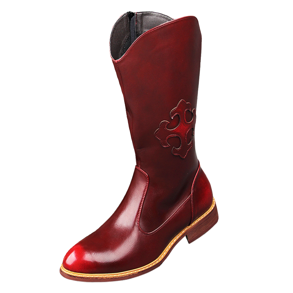 Mongol boots, Martin boots, velvet in winter, flair in the air, long boots, high boots, horse boots