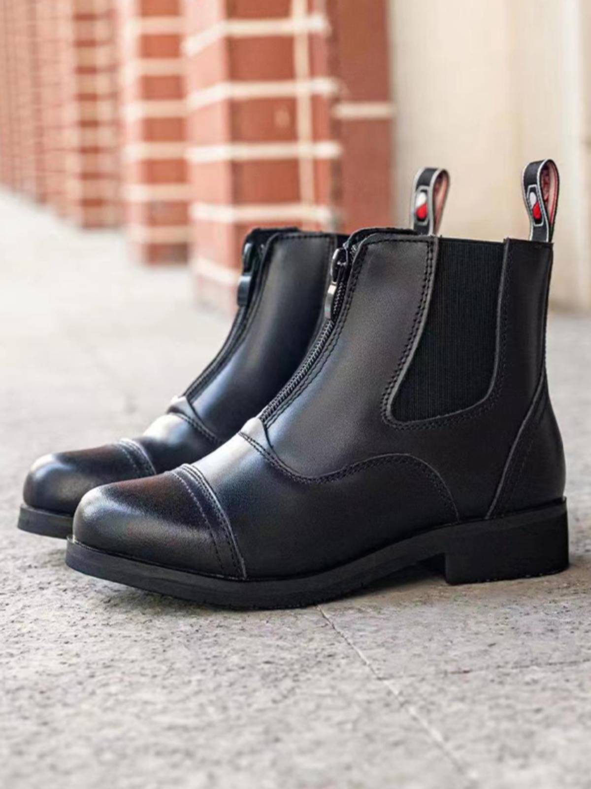 Cowhide Equestrian Boots Professional Equestrian Boots Riding Shoes Adult Riding Shoes Men and Women Equestrian Equestnically Equestnically