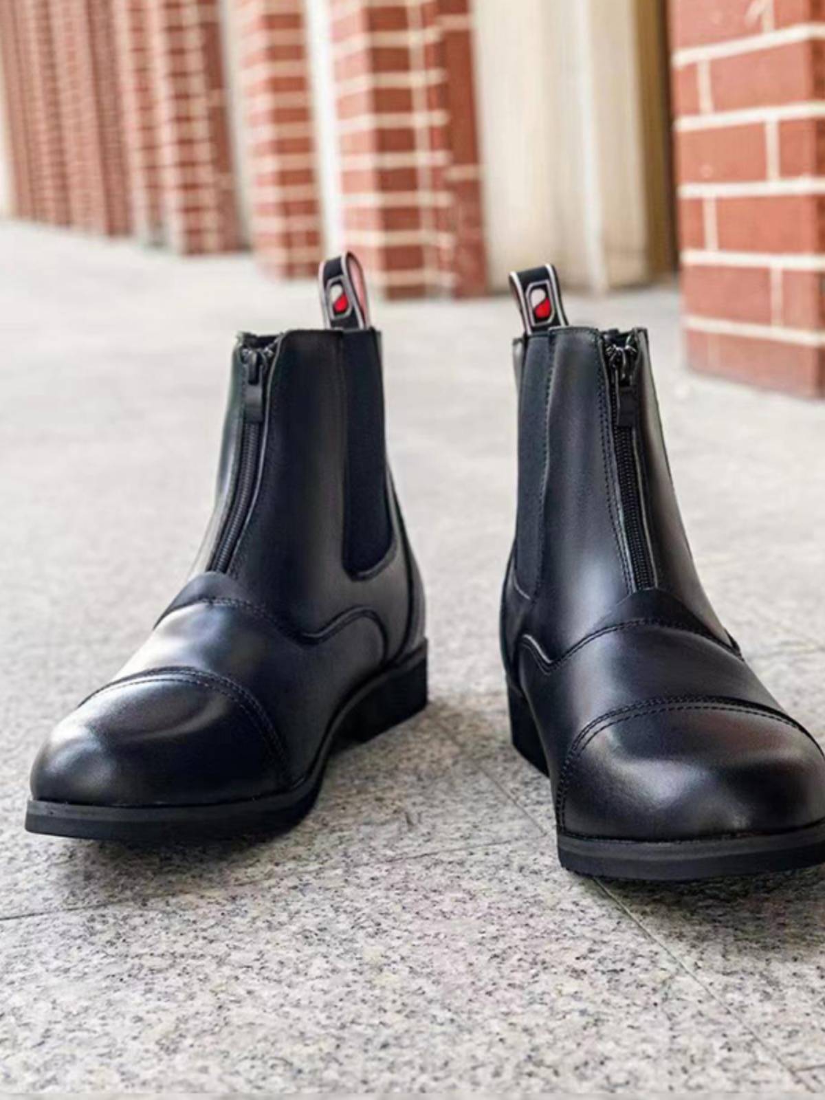 Cowhide Equestrian Boots Professional Equestrian Boots Riding Shoes Adult Riding Shoes Men and Women Equestrian Equestnically Equestnically