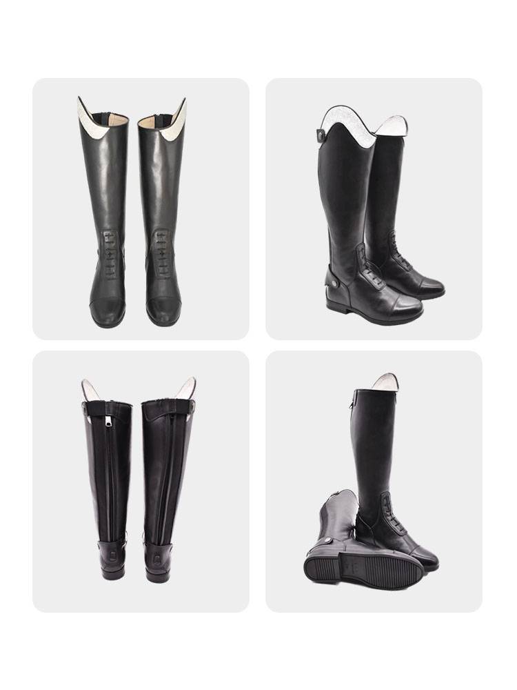 Century Jiu -end Equestrian boots head layer cowhide equestrian supplies boots ride -riding equipment anti -slip ultra -wear -resistant horse shoes