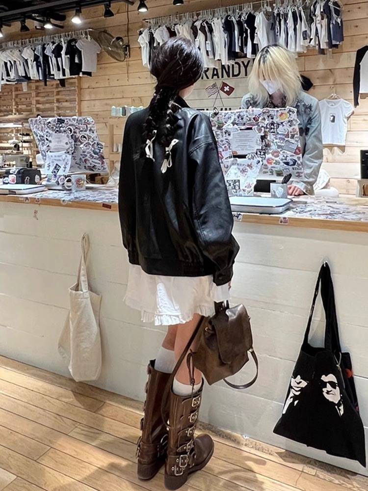Xinjiang Grassland Sichuan West Tourist Western denim boots wear retro knight boots brown motorcycle boots MIU boots children