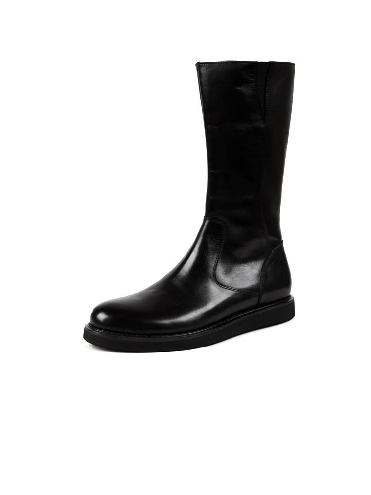 Autumn and winter new high boots men's British Martin Martin boots men's boots leather long tube ritual boots leather boots, denim, denim