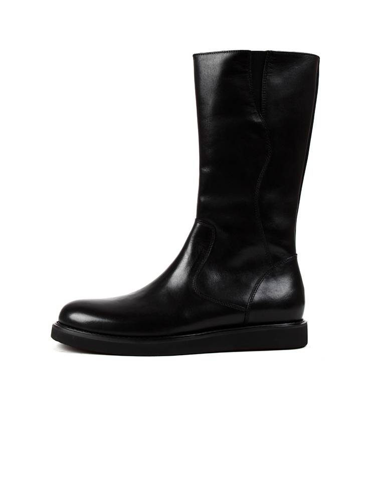 Autumn and winter new high boots men's British Martin Martin boots men's boots leather long tube ritual boots leather boots, denim, denim