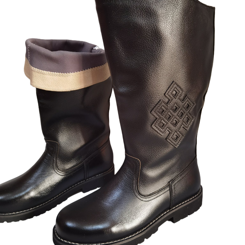 Four Seasons Martin Boot Men's Boots Mongolian Elements High Caps Boots Cowhide Men's Leather Boots Men's Pure Cowcomy