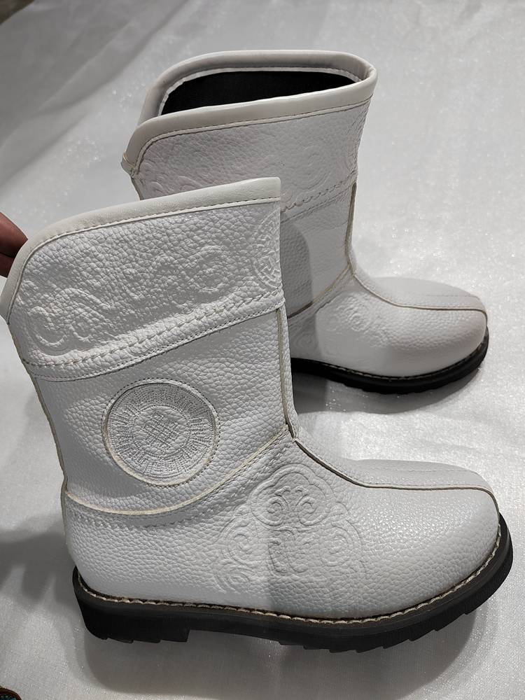Mongol Ethnian windy skins, male and female boots flat on a daily basis