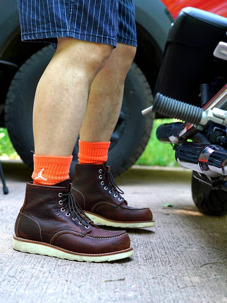 Thick North American Wilder Wilderness Red Handmade Gear 875 Workers Boots Male Volume Martin Boots, locomotives