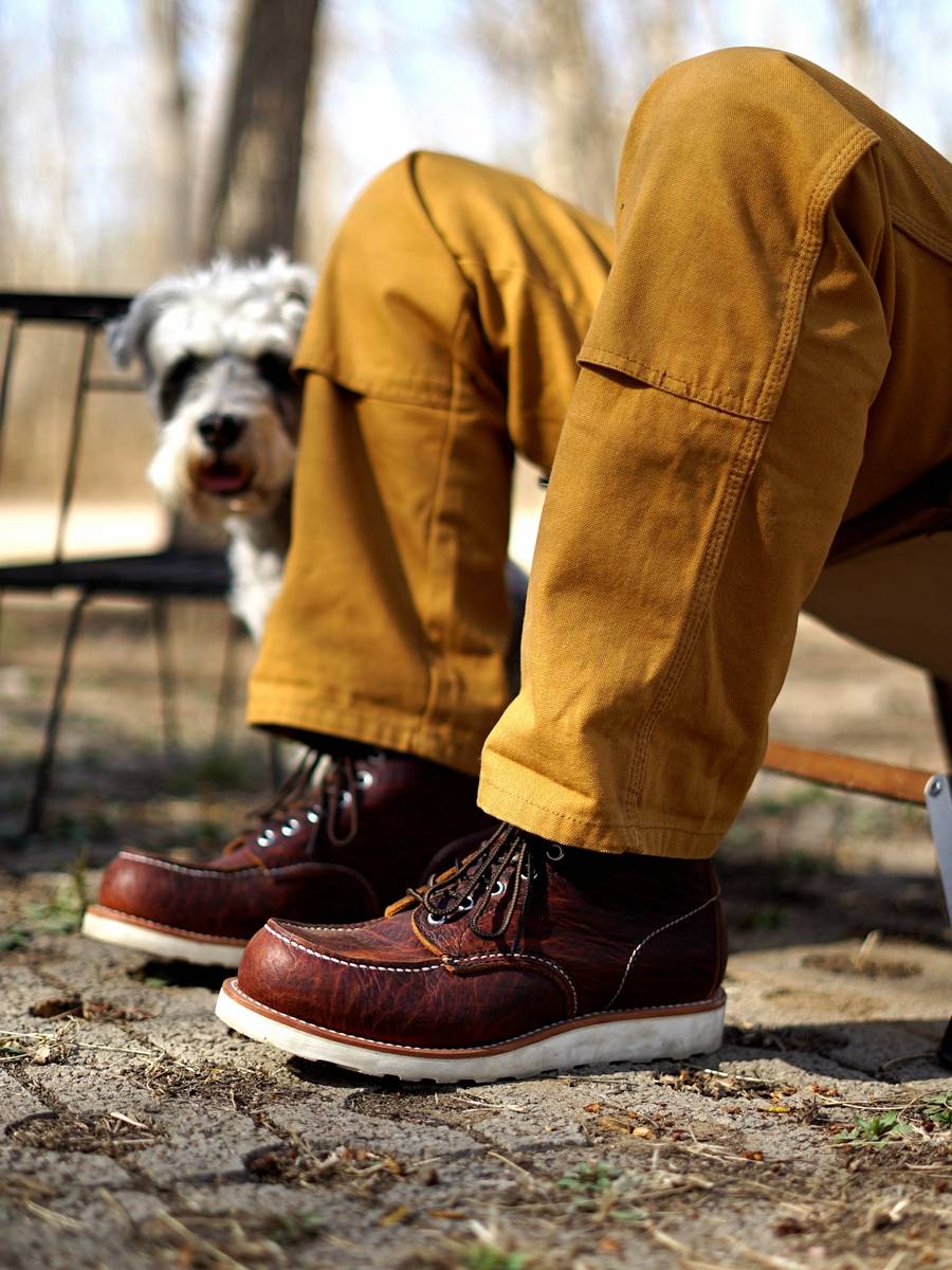 Thick North American Wilder Wilderness Red Handmade Gear 875 Workers Boots Male Volume Martin Boots, locomotives