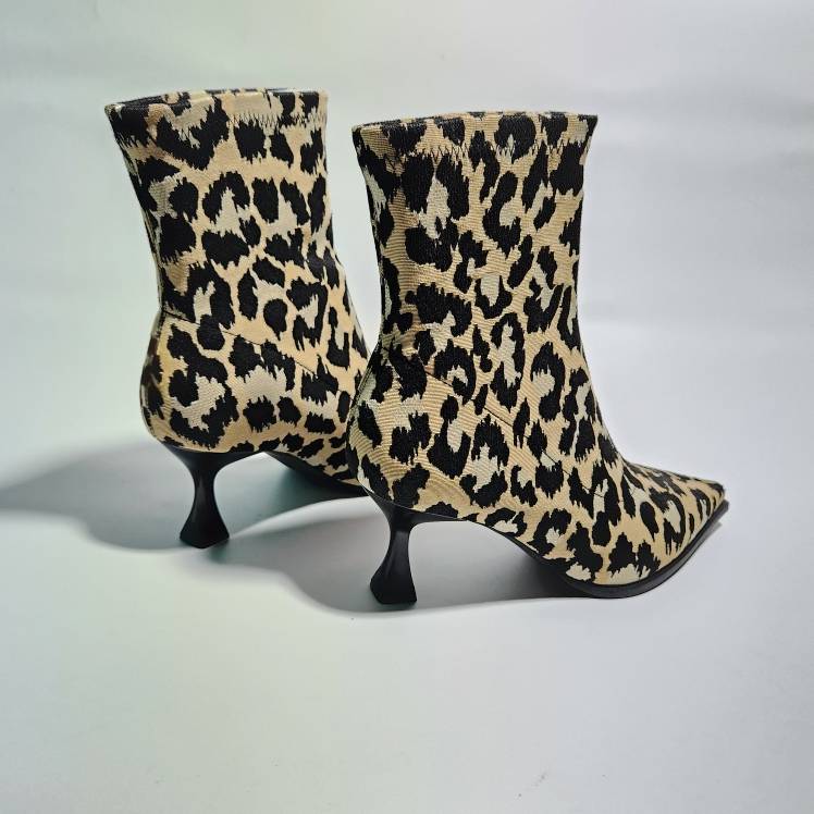 63201-7 Martin Boots Fashion Boots Fine Heel Boot Boots Clear 3678 Code