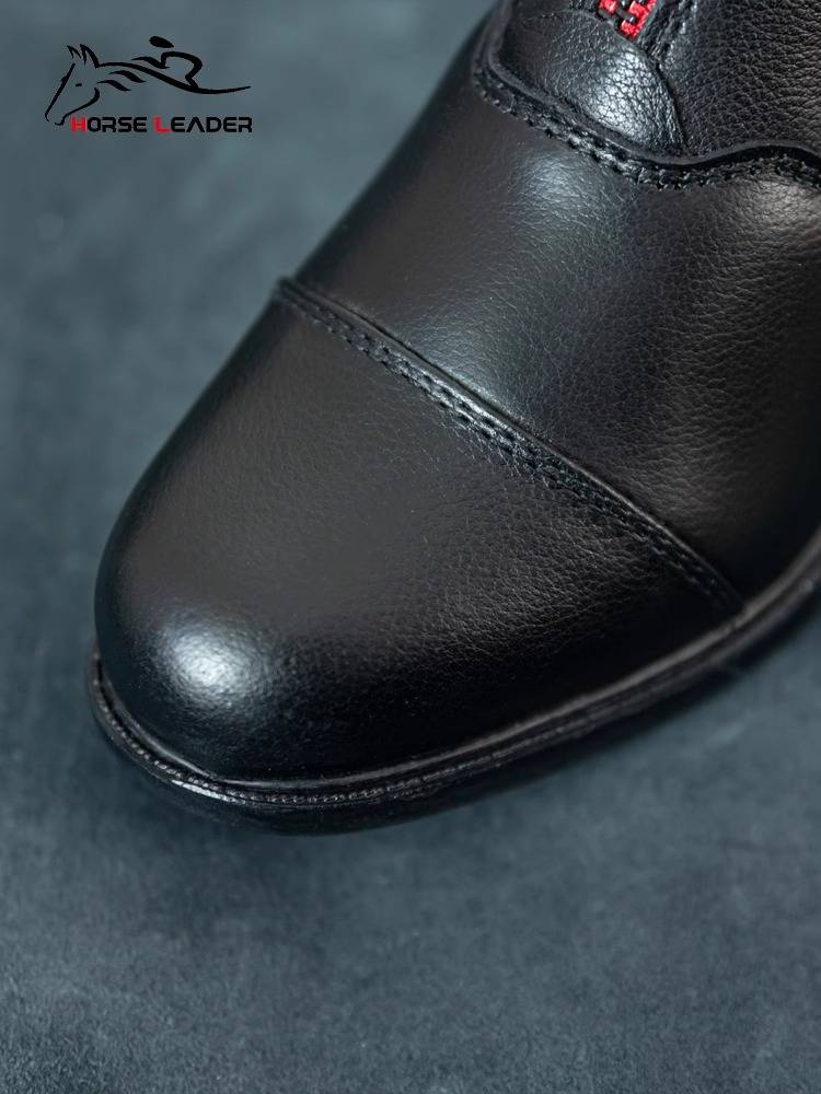 HorseLeader Equestrian boots Spring and autumn wear -resistant and breathable children's riding boots female cowhide men and women knight equipment