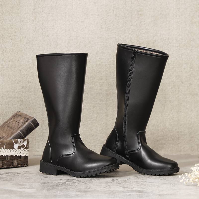New men and women COSPLAY boots long boots, high boots, flag boots, honor guards, boots, spring models, spring performance boots