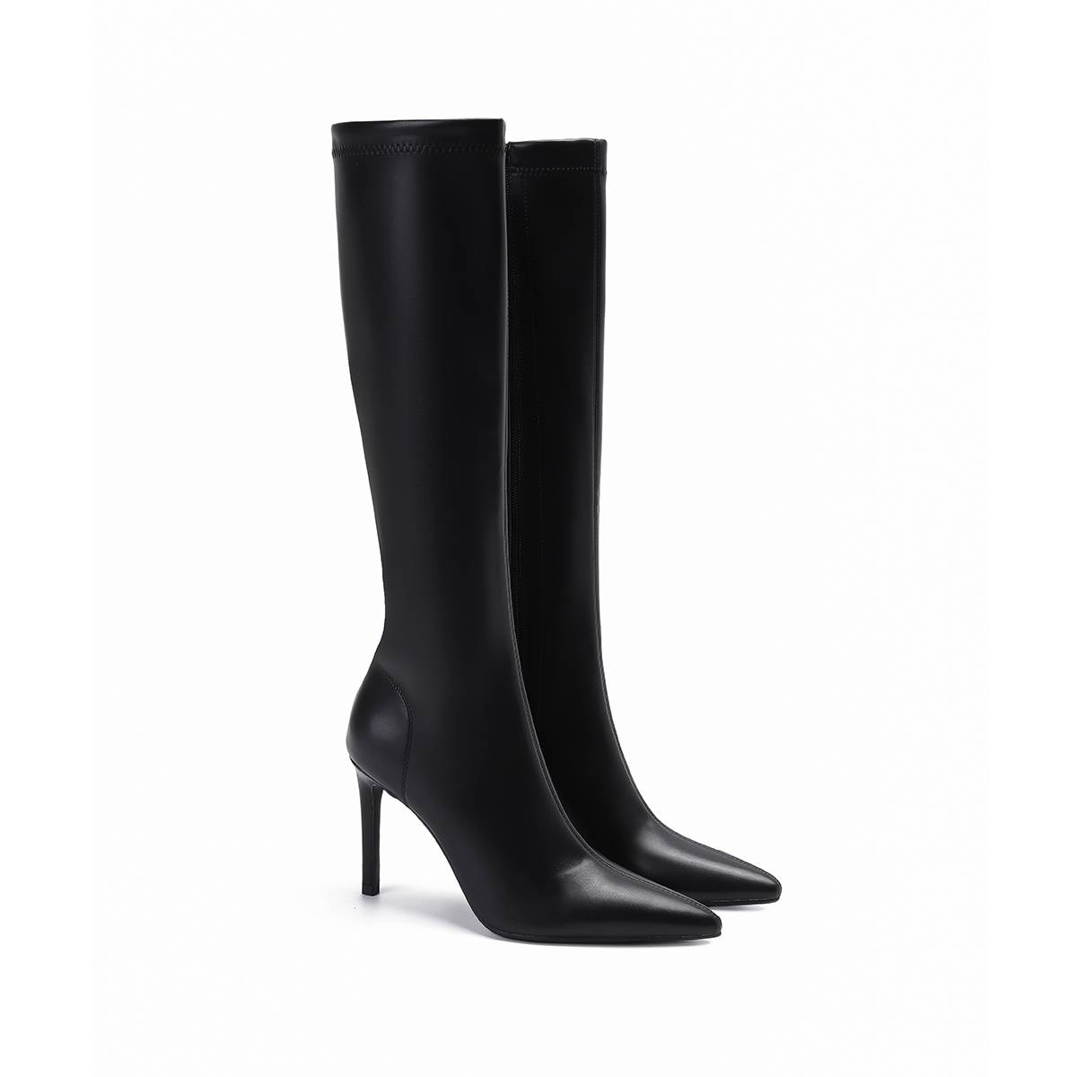 Pointed high -heeled boots female thin heel high boots long boots female knight boots black high -heeled shoes 2024 new model