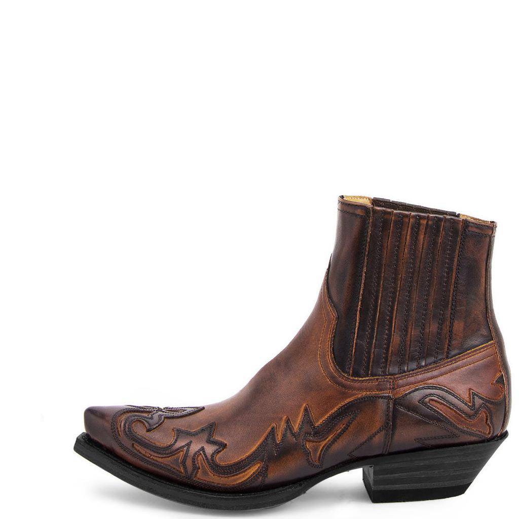Men and women's pointed high -heeled western denim boots Wetboy Boots Men Women Shoes