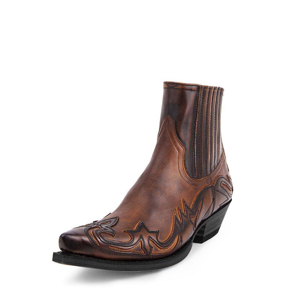 Men and women's pointed high -heeled western denim boots Wetboy Boots Men Women Shoes