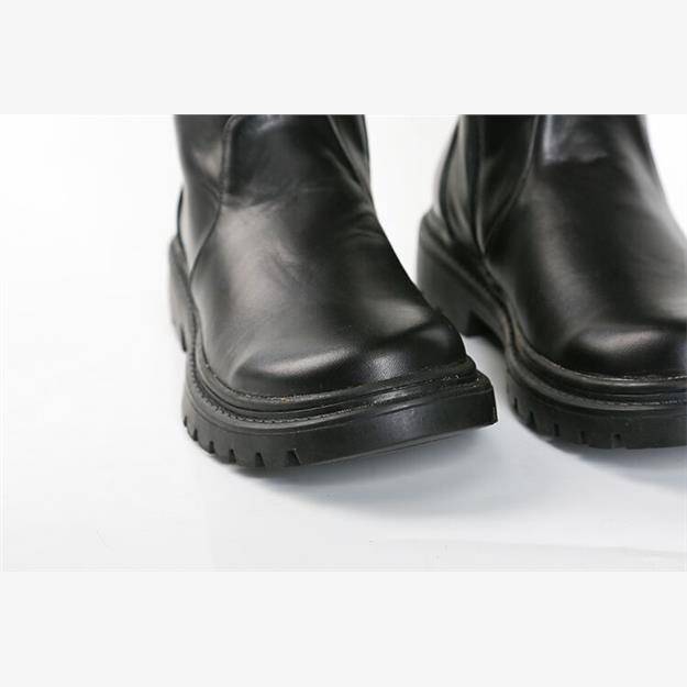 Hireman High Person Boots Men's High Leather Boots Men's Shoes COSPLE Anime Flag Rick Ride Boot Boot Boots Boots Martin Boots