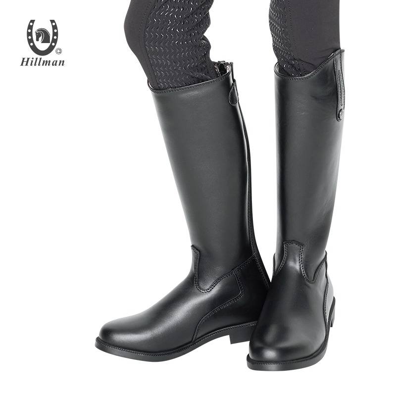Hillman leather children's equestrian boots equestrian boots children's horse boots boys and girls summer professional boots