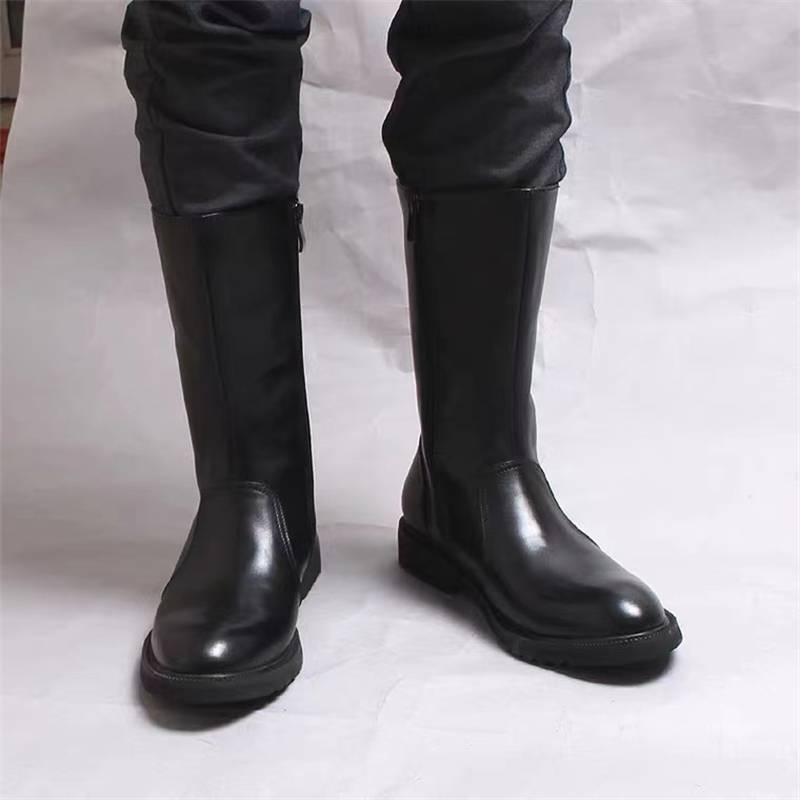 EssenceMiddle Martin Boots Male Gao Gang Spring and Autumn Skin Skin Skin Boots Winter Mongolian Tibetan Tibetan boots men's boots
