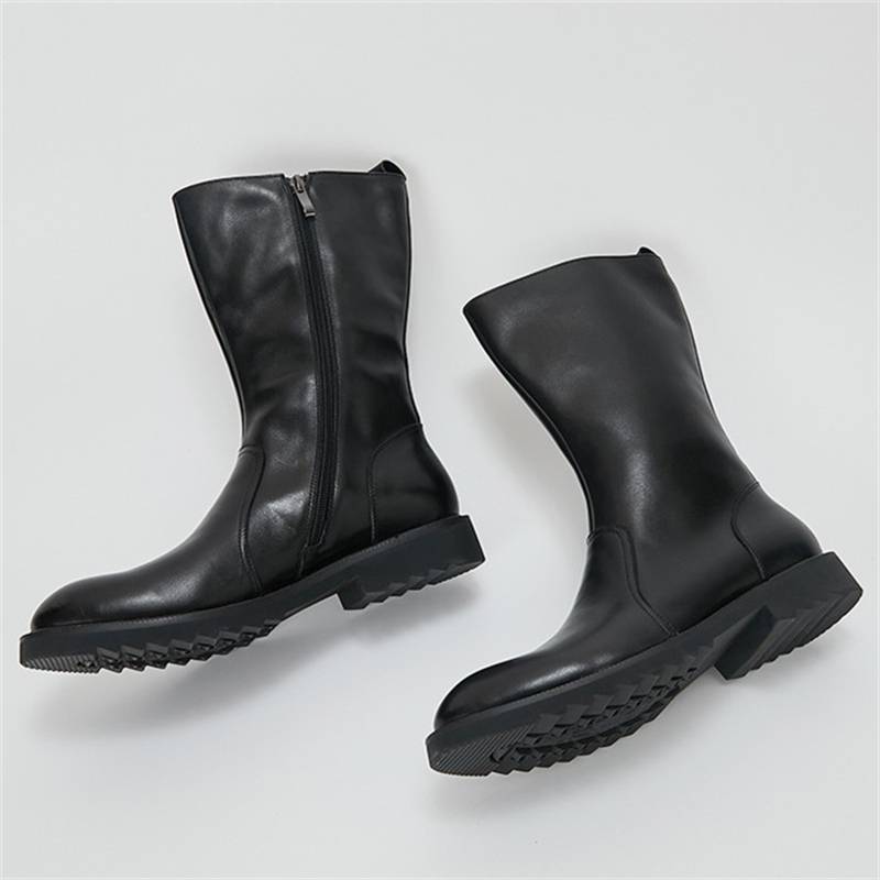 EssenceMiddle Martin Boots Male Gao Gang Spring and Autumn Skin Skin Skin Boots Winter Mongolian Tibetan Tibetan boots men's boots