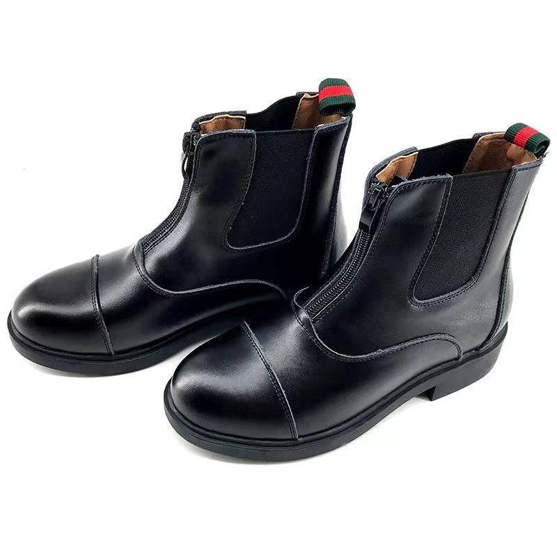 Children's adult equestrian horsema boots riding horse boots short boots, boys and girls children with kraft breathable boots quality equestrian equipment