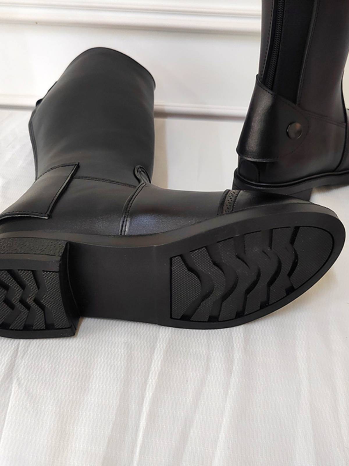 Professional Equestrian boots high -tube ultra -fiber -wear -resistant knight boots, equestrian rider competition equipment riding boots