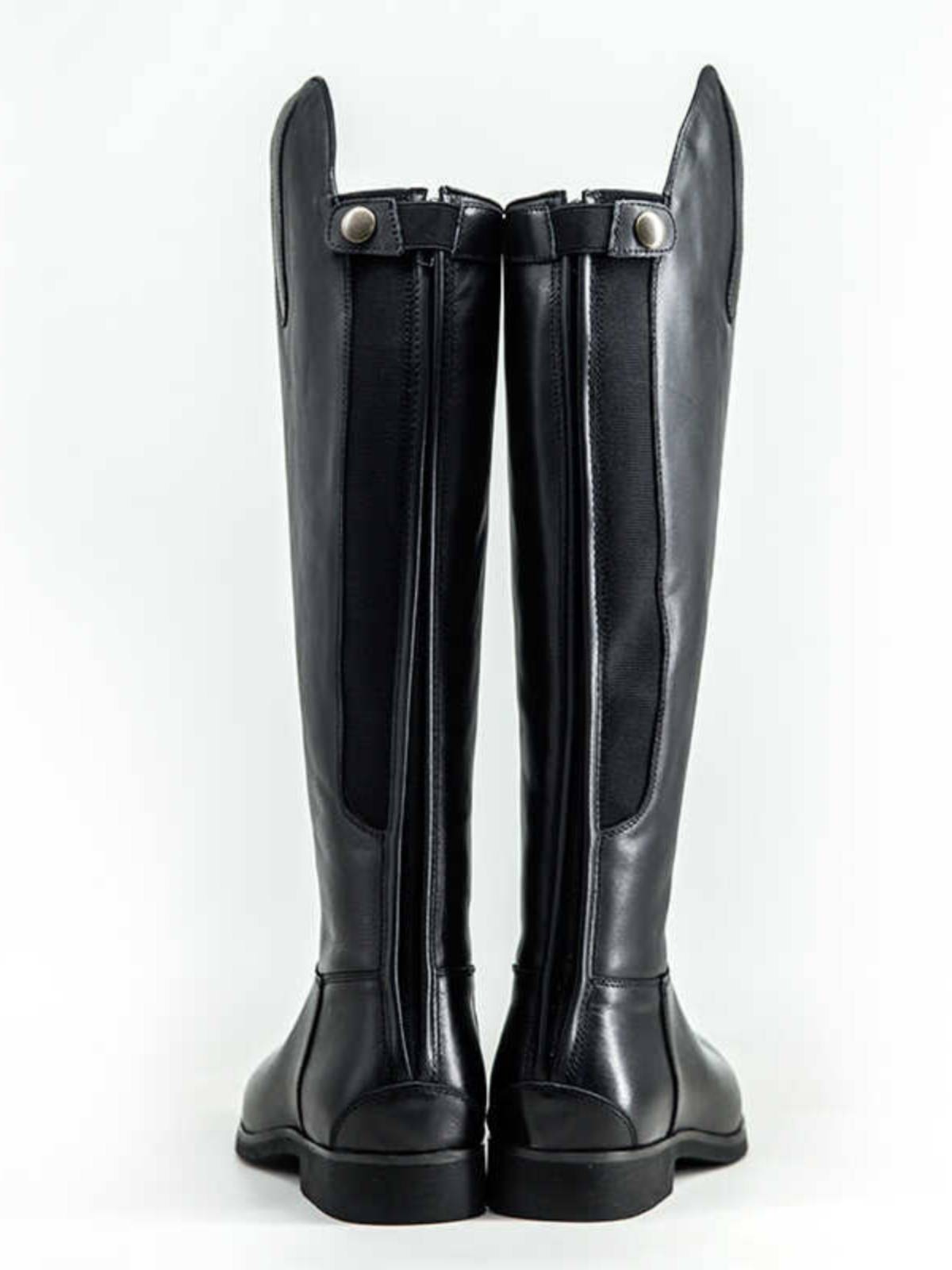Professional equestrian horses boots head layer cowhide riding cushion boots ride competition training equestrian equipment adult long boots