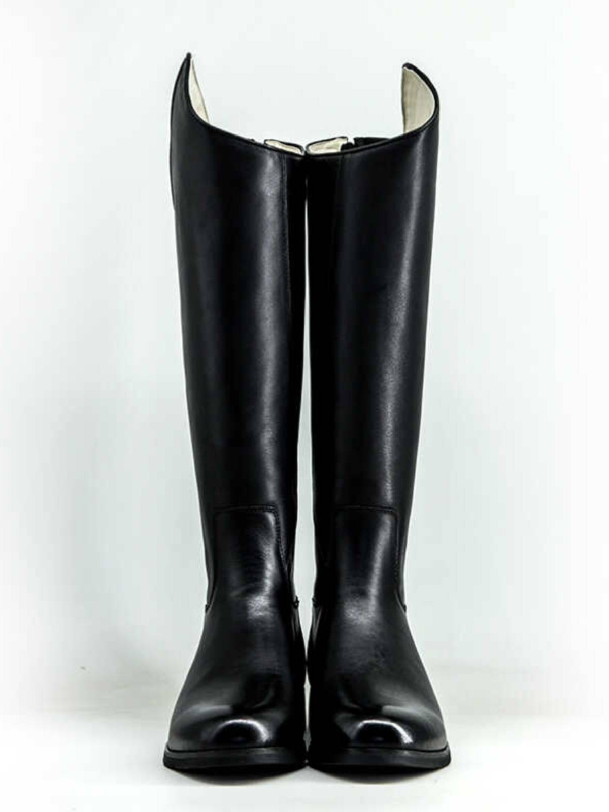 Professional equestrian horses boots head layer cowhide riding cushion boots ride competition training equestrian equipment adult long boots