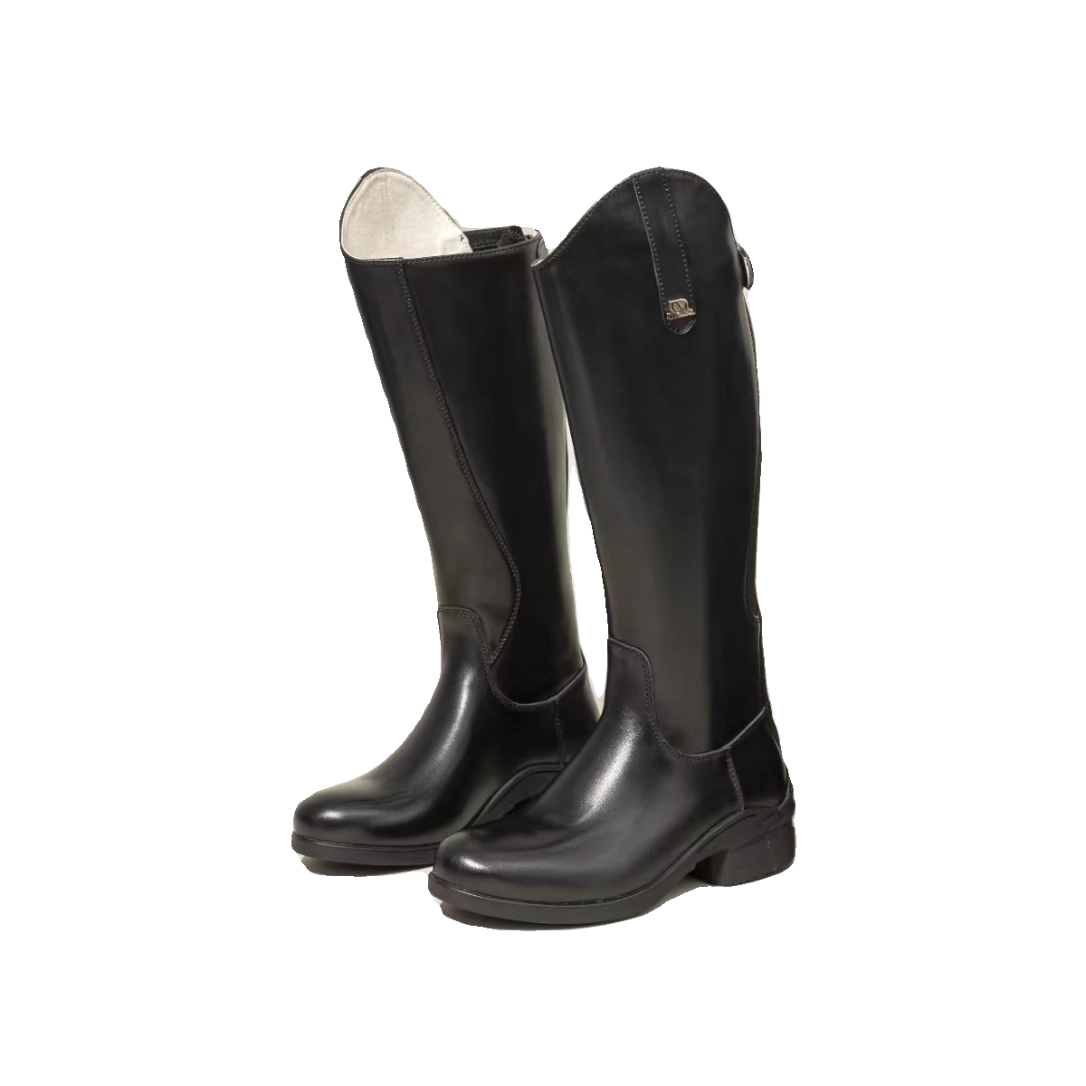 First layer Cowhide Professional Equestrian Boots Children's Horse Riding Training Competition Real Cater Adult Knight Boots