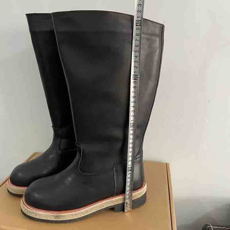 New winter thickened fur integrated high -tech high -top horses boots men's boots snow -proof and warm -keeping leather outdoor boots