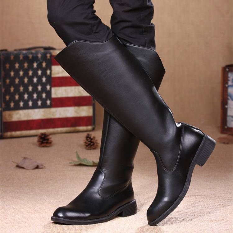 The horse boots man, the Martin boots, the Mongol knight, rides the flag with the boots