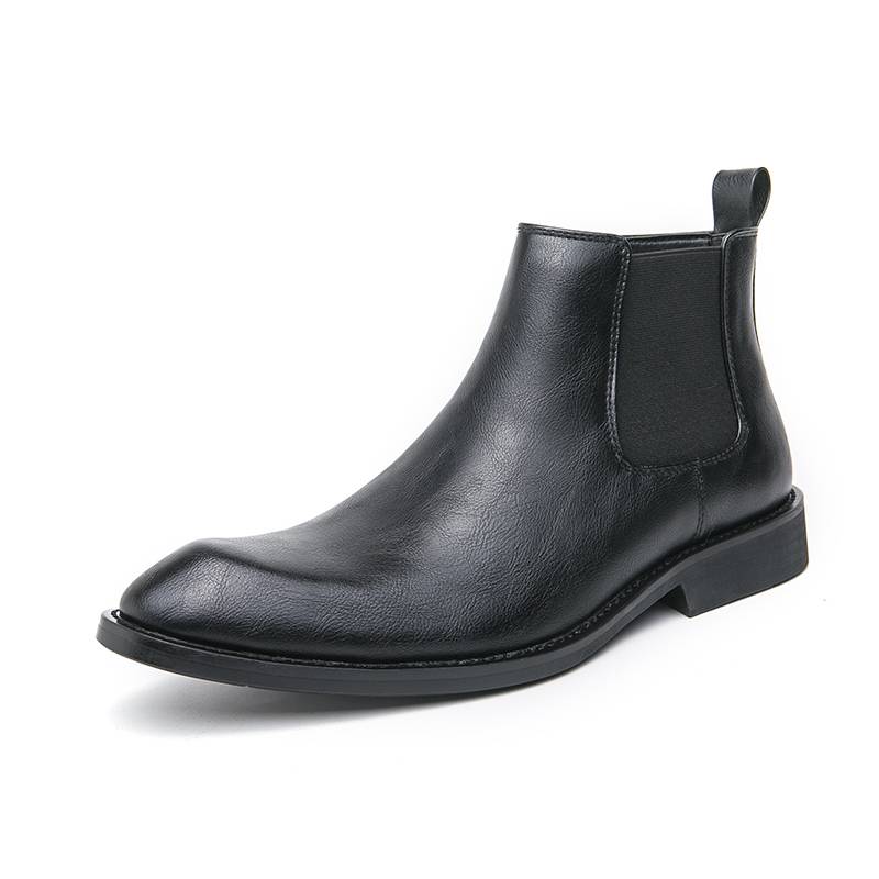 Chelsea boots men's Martin boot business increases casual British high -level high -level high -top hairstyle gang pointed boots