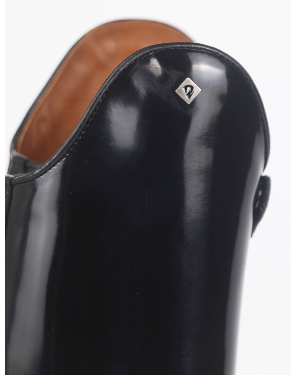 All -leather equestrian boots German -style dancing horse boots hard tube men's and women's knock -in front zip zipper size customization