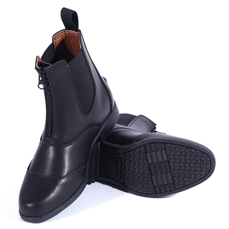 Outdoor Equestrian wear -resistant shoes female riding racecourse race boots men's and women's cowhide children adult equestrian horsema boots equipment