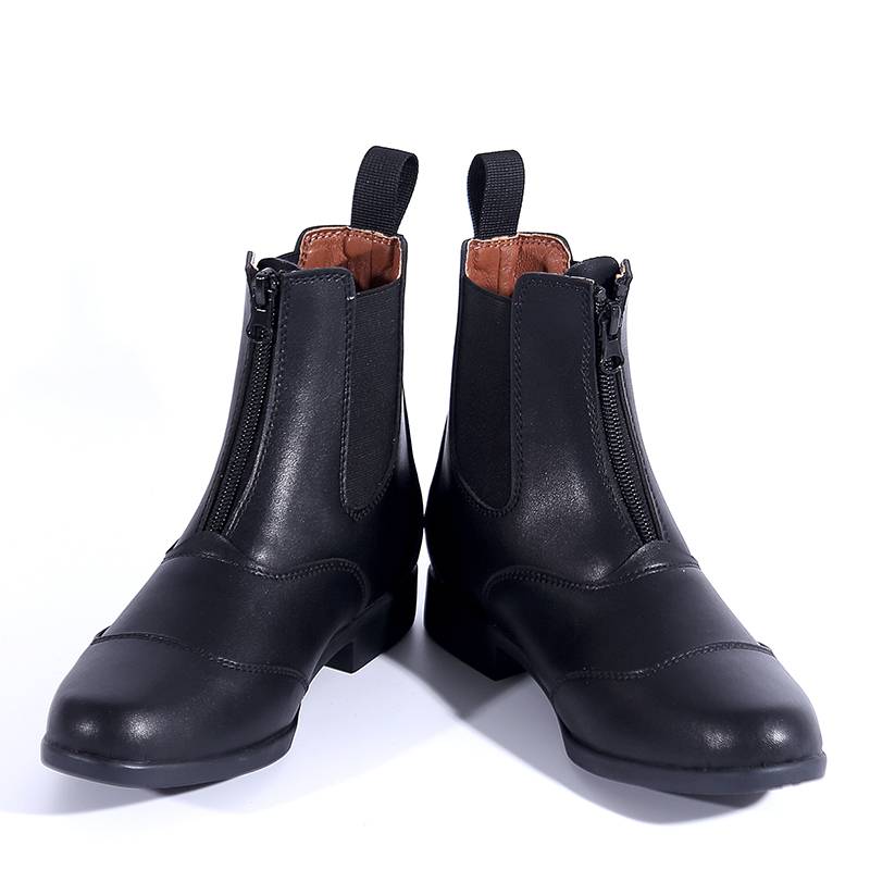Outdoor Equestrian wear -resistant shoes female riding racecourse race boots men's and women's cowhide children adult equestrian horsema boots equipment