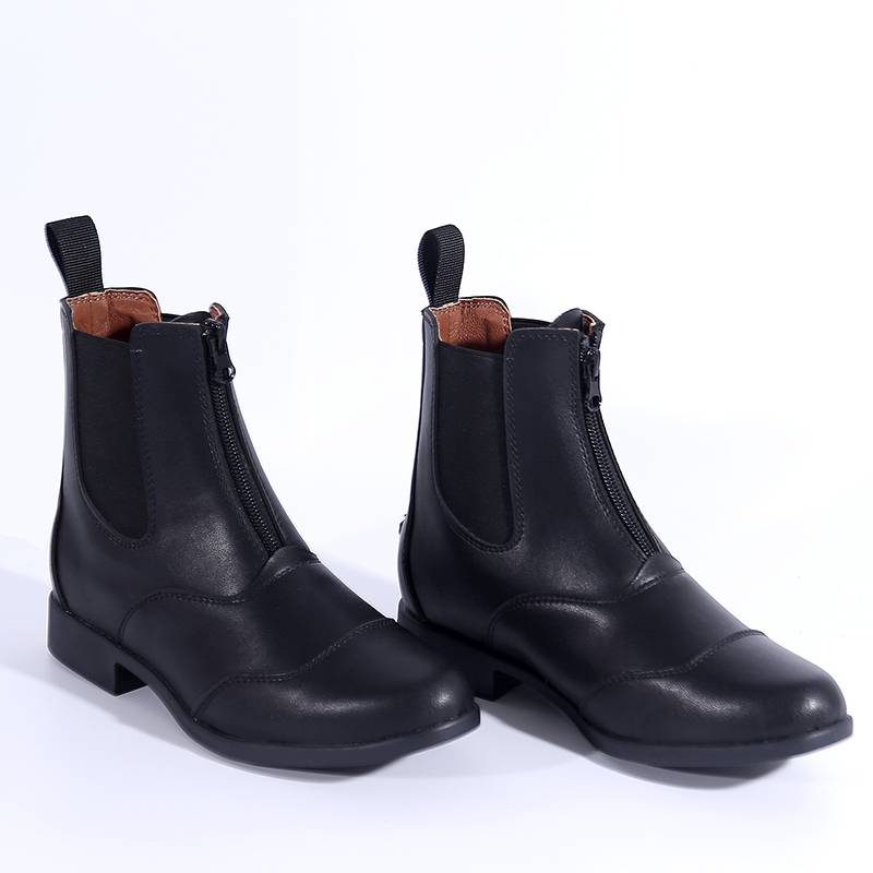 Outdoor Equestrian wear -resistant shoes female riding racecourse race boots men's and women's cowhide children adult equestrian horsema boots equipment