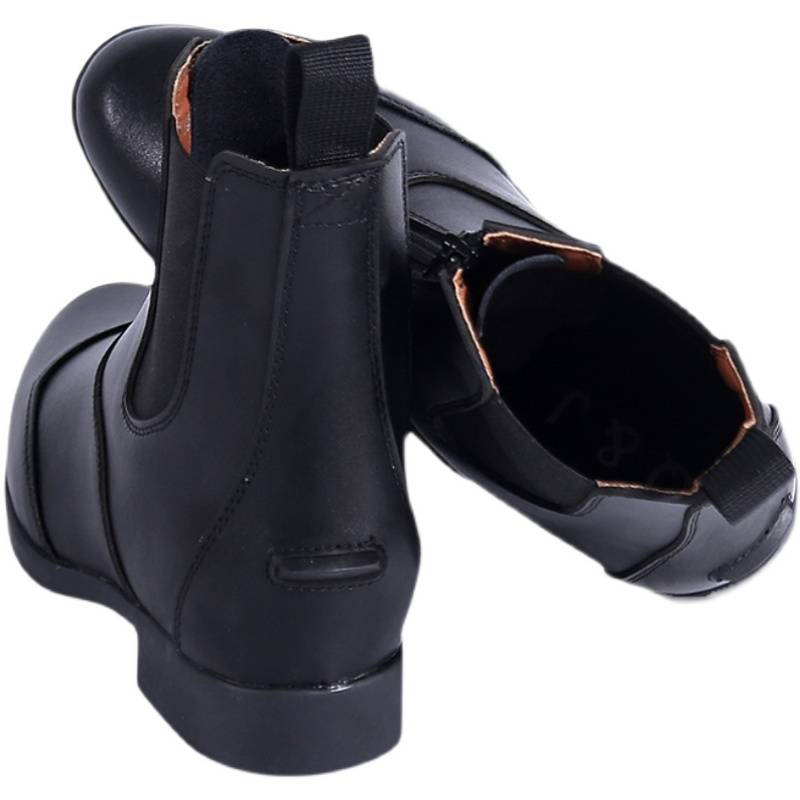 Outdoor Equestrian wear -resistant shoes female riding racecourse race boots men's and women's cowhide children adult equestrian horsema boots equipment