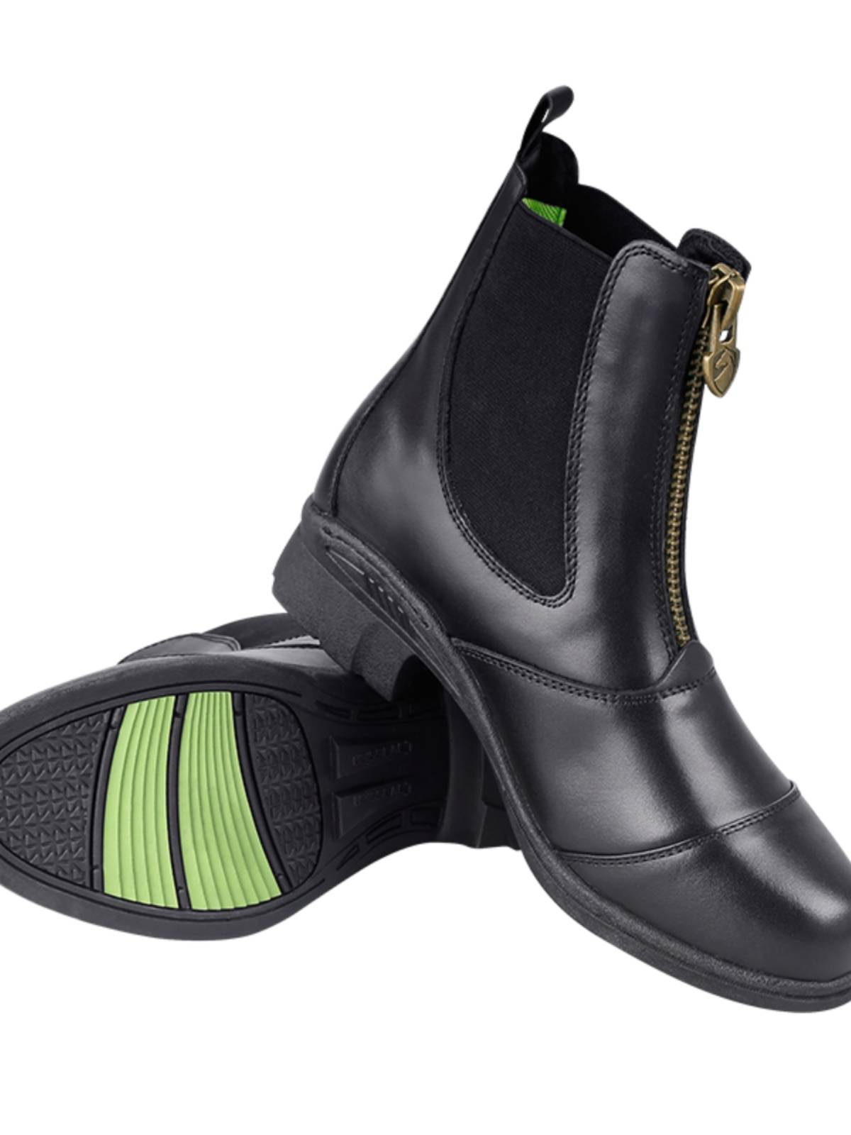 Cavassion Equestrian Boot Boots Boot Boots Men's Women and Women's Cow Pagot Zippentry Female Rock Horse 8106002