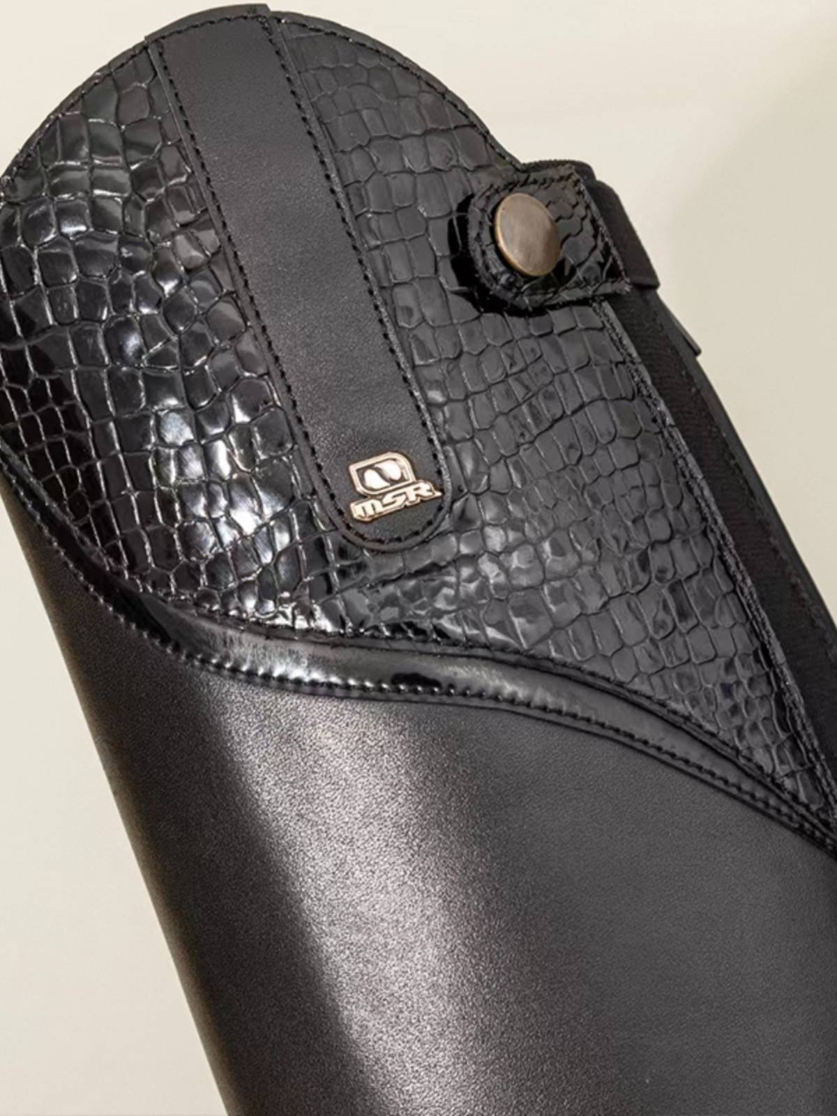 All -leather equestrian boots Professional equestrian high tube boots, non -slip and wear -resistant riding competition obstacle men and women riding boots