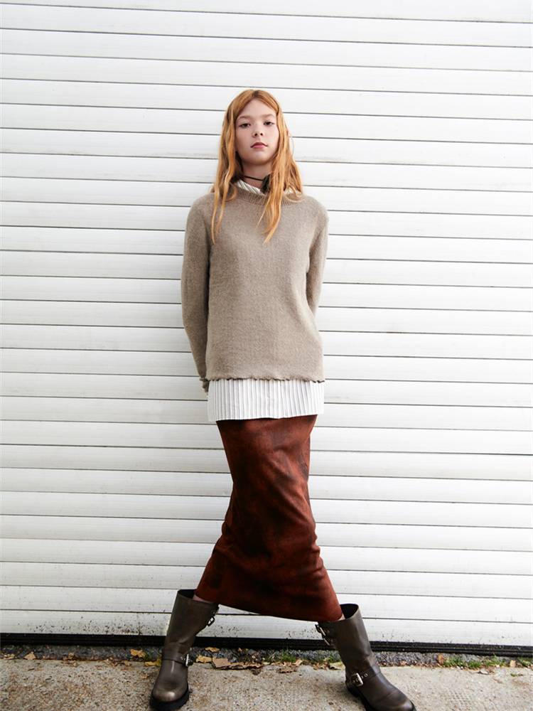 ZRZA Martin Boots Female 24 Summer Circles European and American Wind Knight Boots Metal Bashed Short Boots Western denim boots thick soles of boots