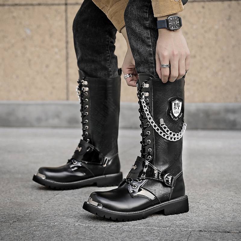 Martin Boots and Cowboy Boots