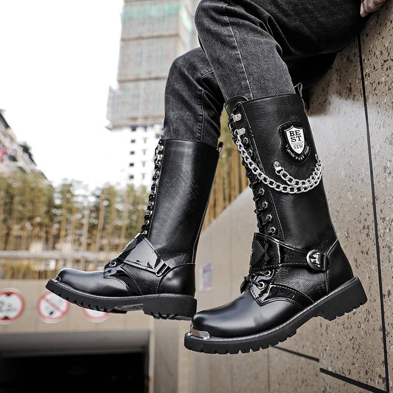 Martin Boots and Cowboy Boots