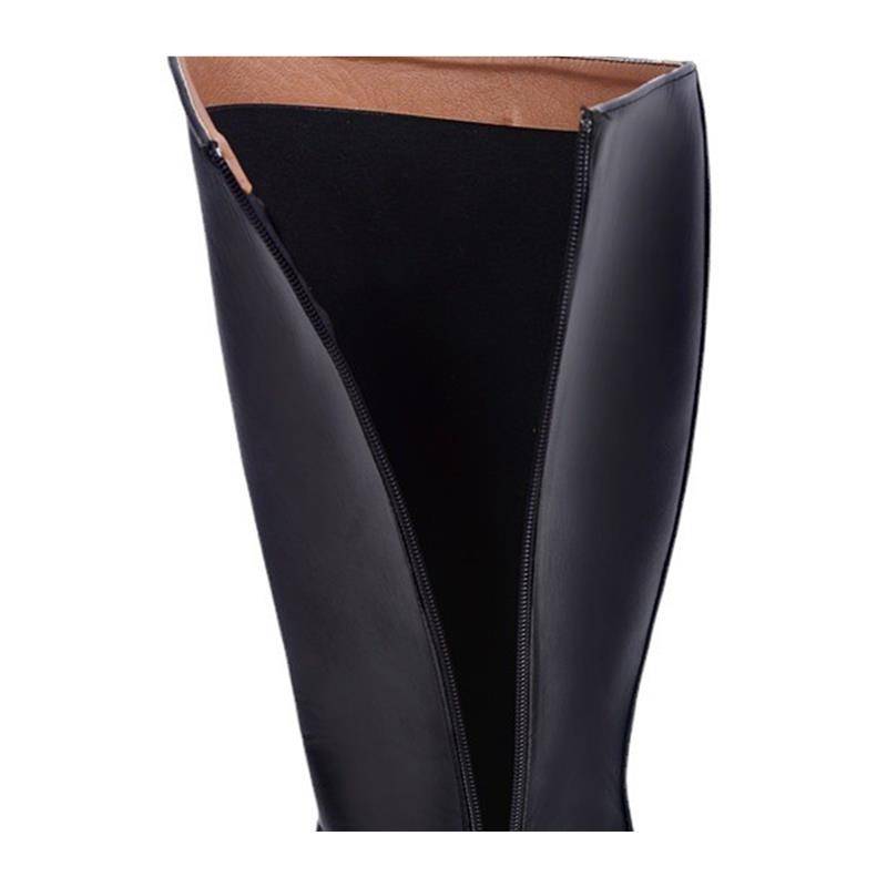 British high boots riding ride boots, men's and women, fur boots, flag -raised fiber boots, show high boots equestrian boots drum band boots